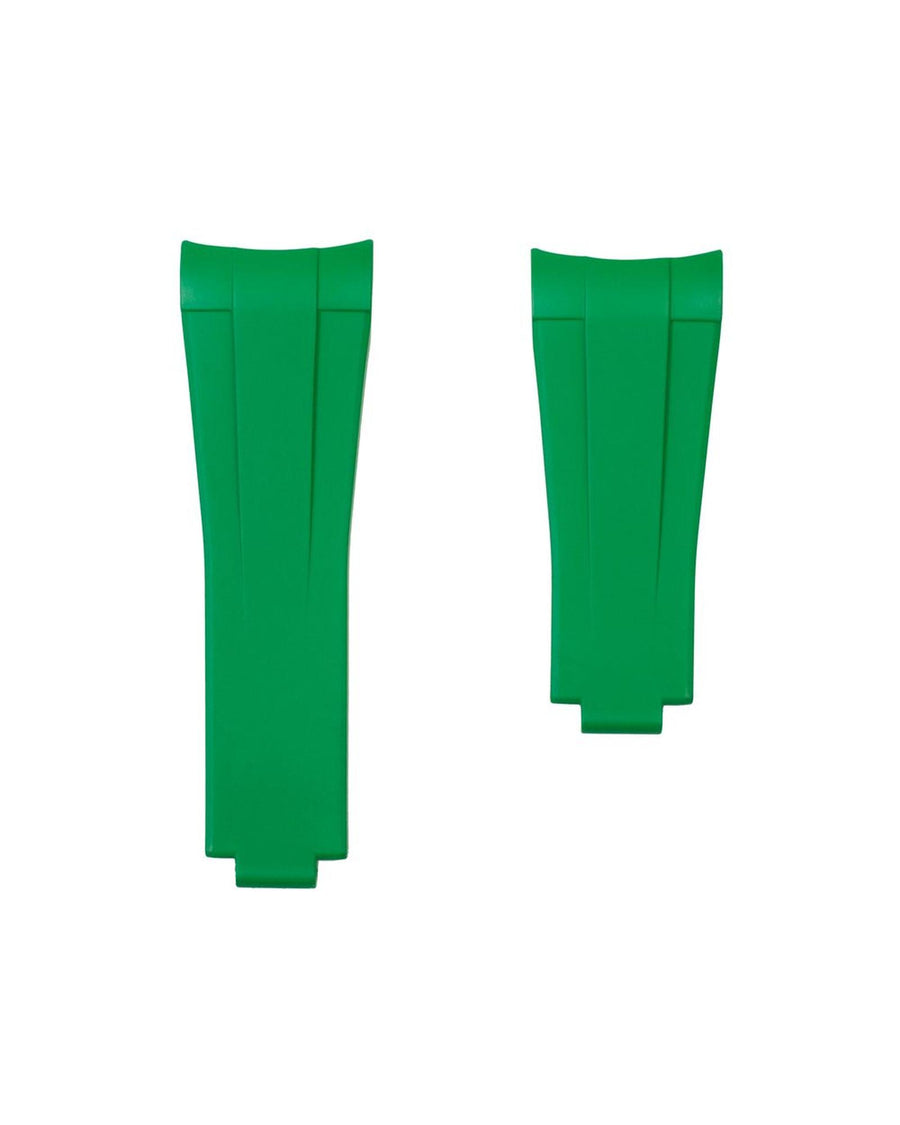 Bobroff Unisex's Green Rubber Watch - One Size