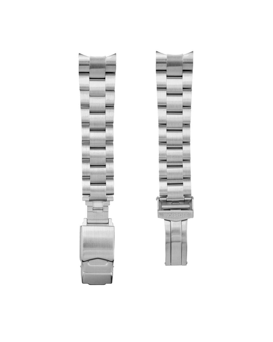Bobroff Men's Silver Stainless Steel Watch - One Size