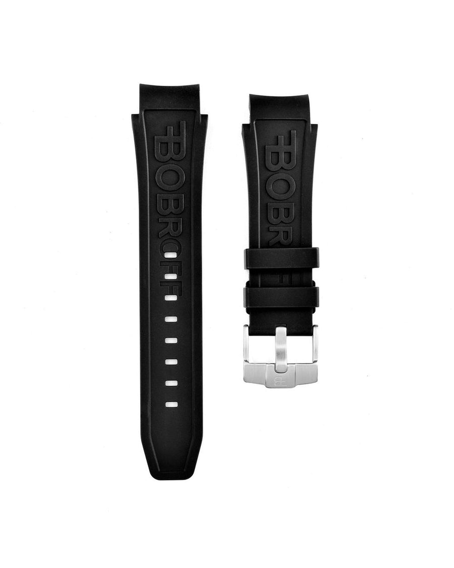 Bobroff Men's Black Rubber Watch - One Size