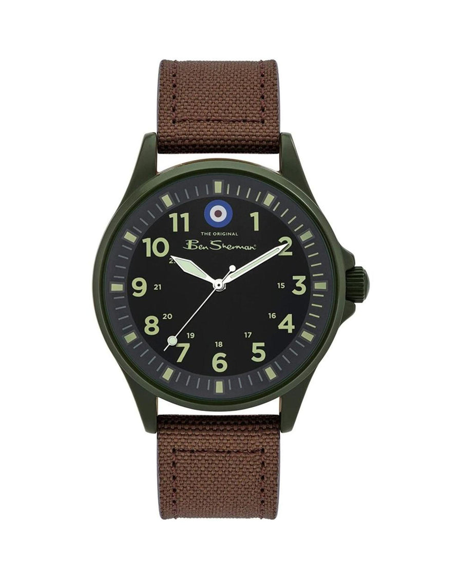 Ben Sherman Men's Brown Leather Watch - One Size
