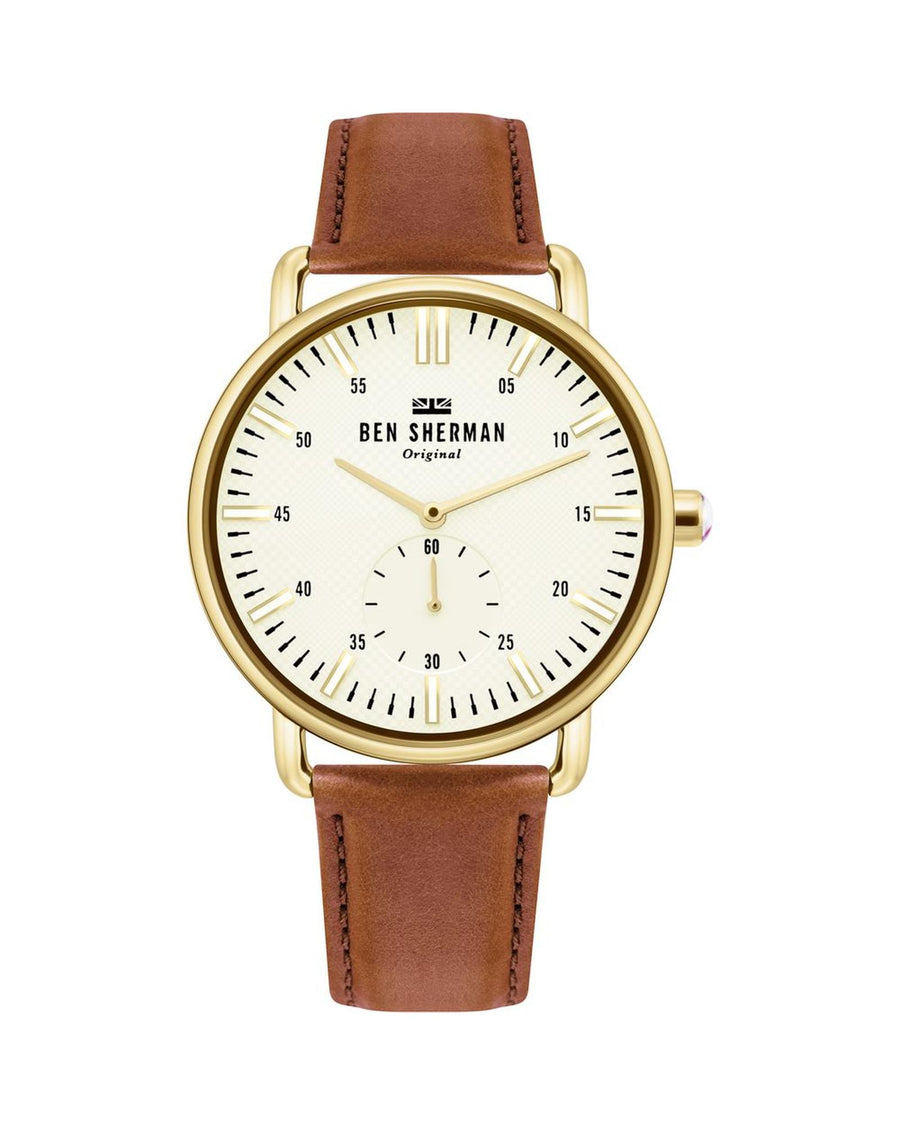 Ben Sherman Men's Brown Leather Watch - One Size