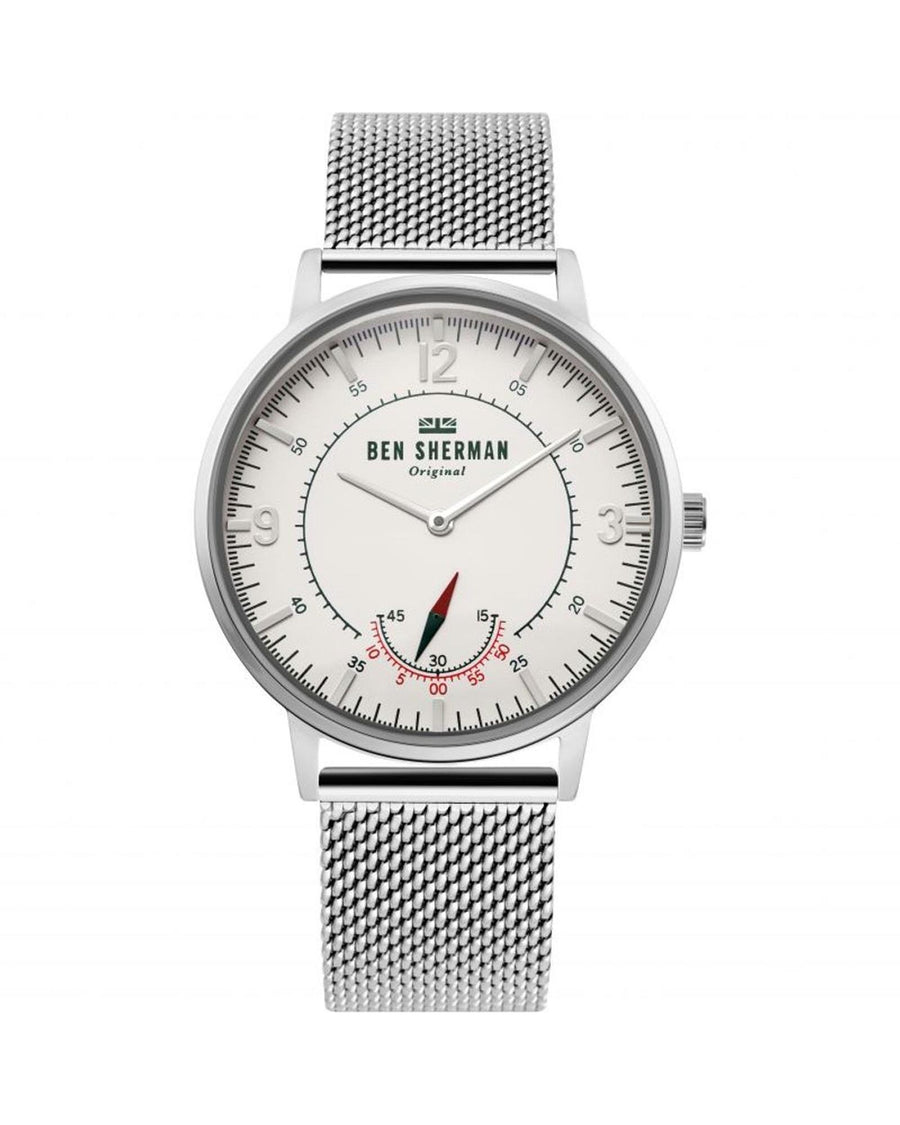Ben Sherman Men's Silver Steel Watch - One Size