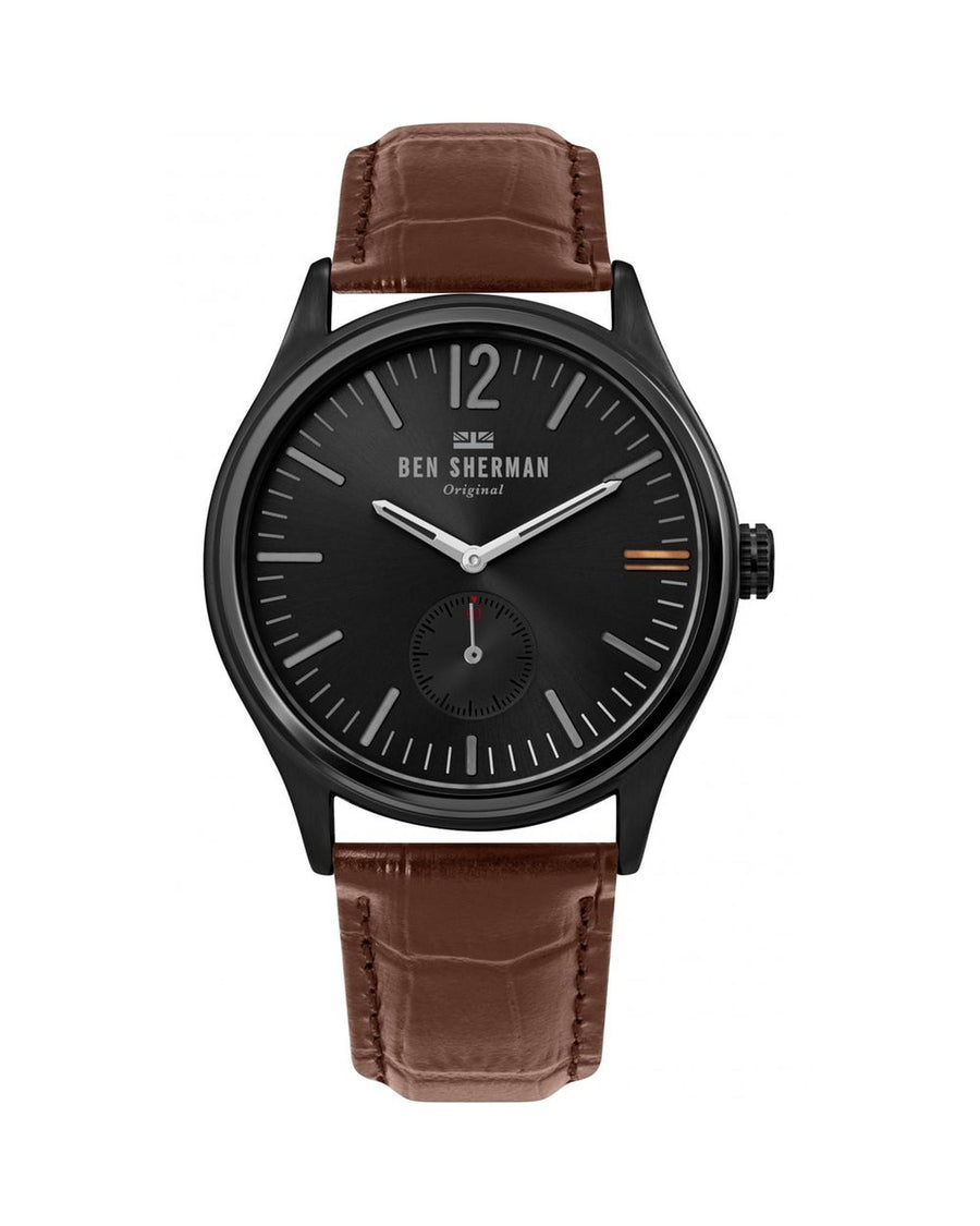 Ben Sherman Men's Brown Leather Watch - One Size