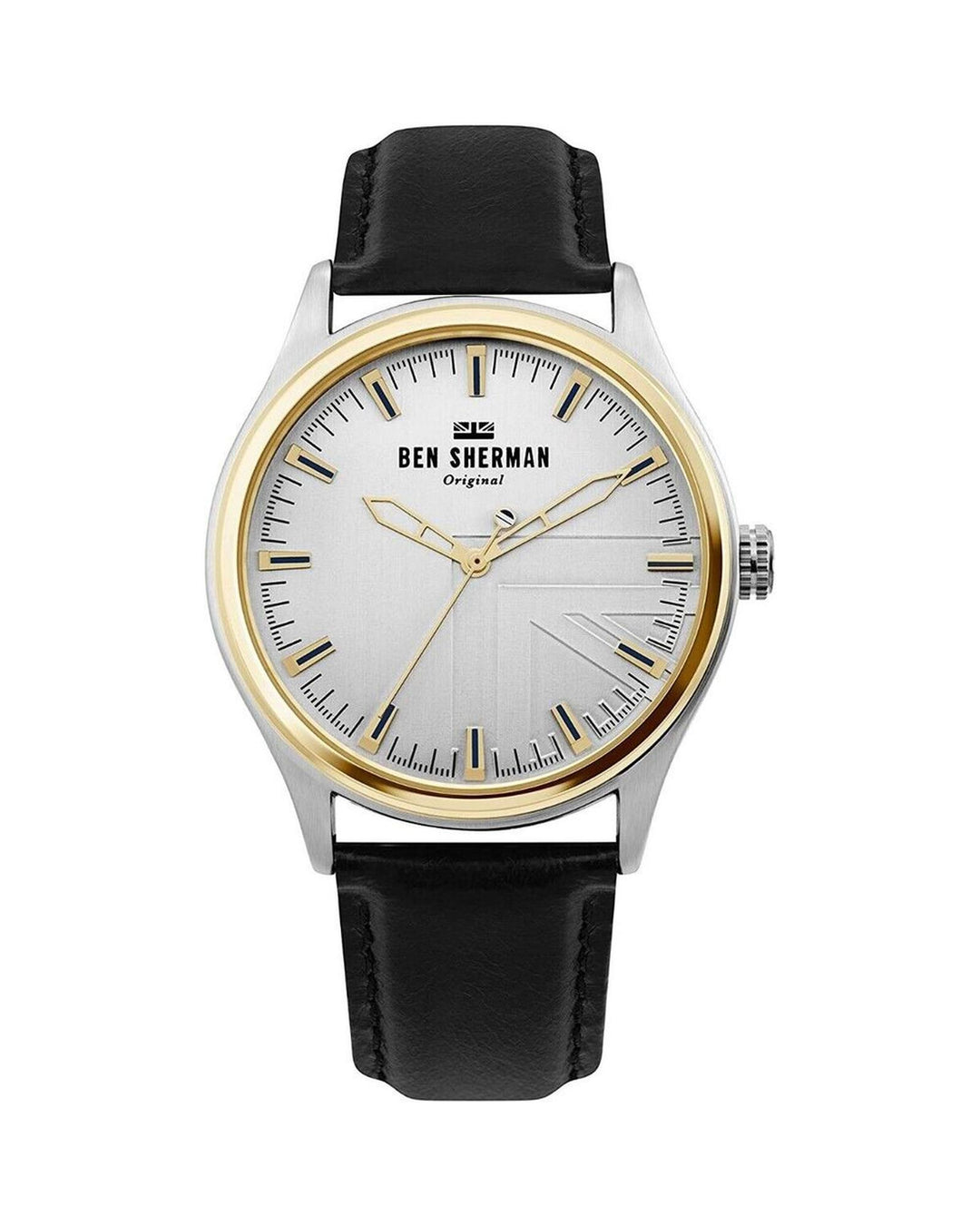 Ben Sherman Men's Black Leather Watch - One Size