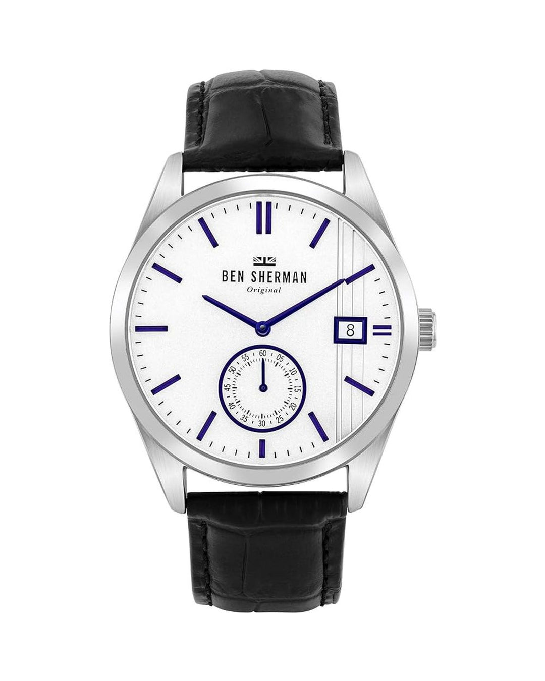 Ben Sherman Men's Black Leather Watch - One Size
