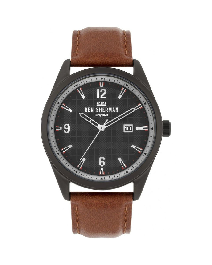 Ben Sherman Men's Brown Leather Watch - One Size