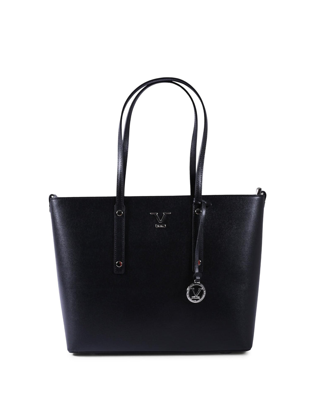 V Italia by VERSACE 1969 ABBIGLIAMENTO SPORTIVO SRL VItalia Leather Tote Handbag - One Size