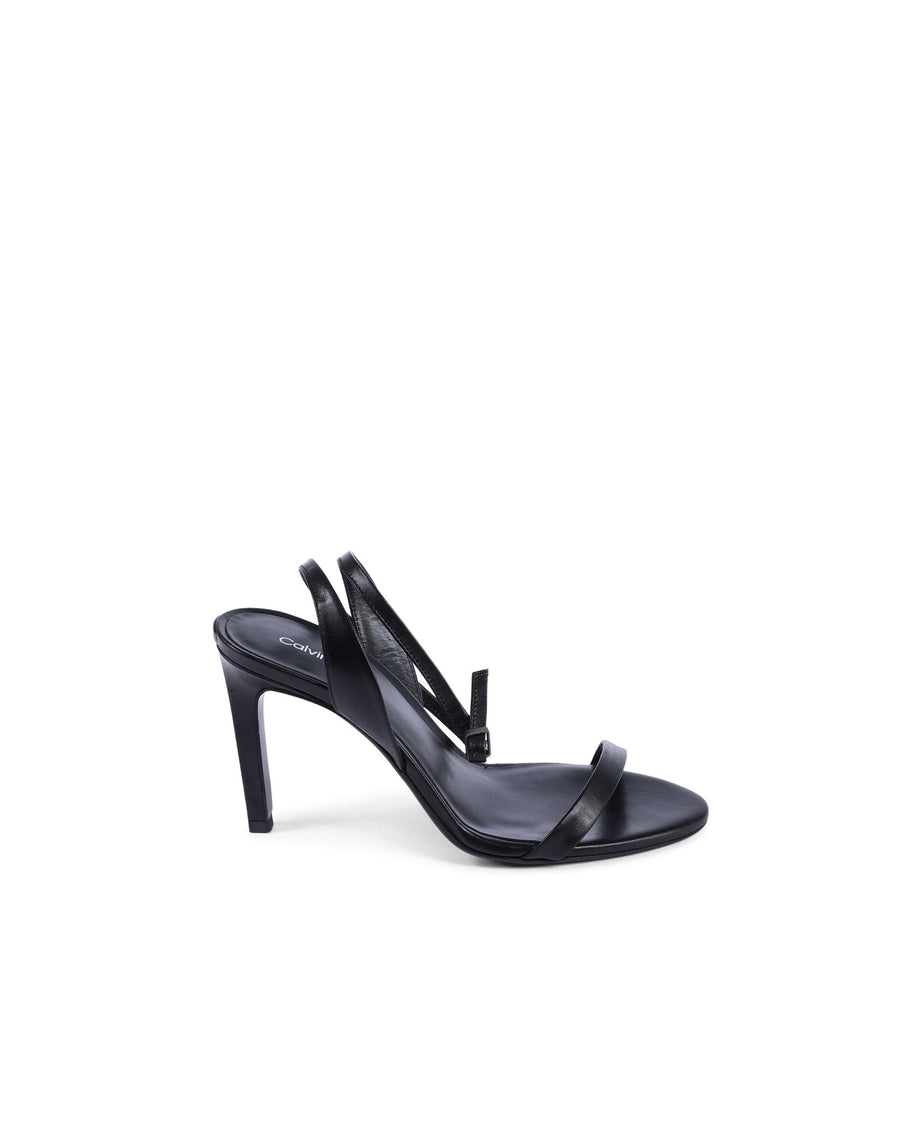 Elegant Leather Sandal Made in Italy - 38 IT