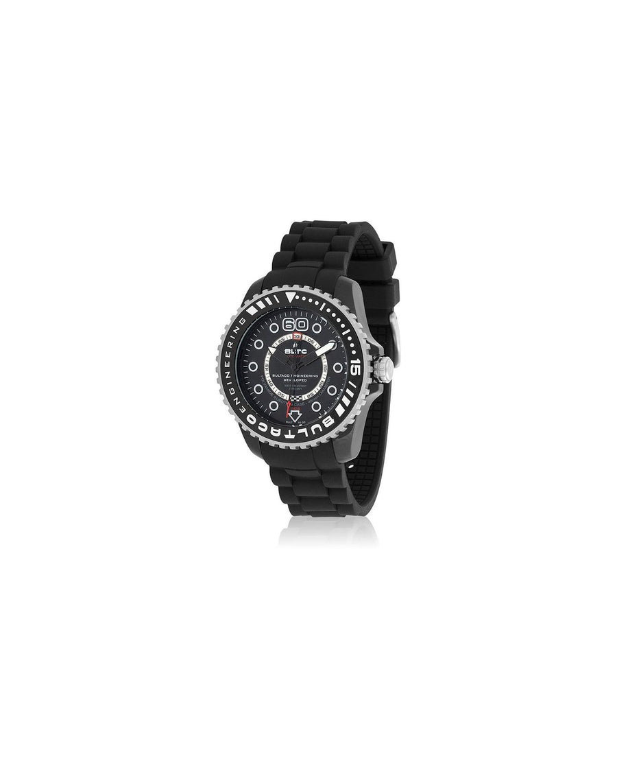 Bultaco Men's Black Silicone Watch - One Size