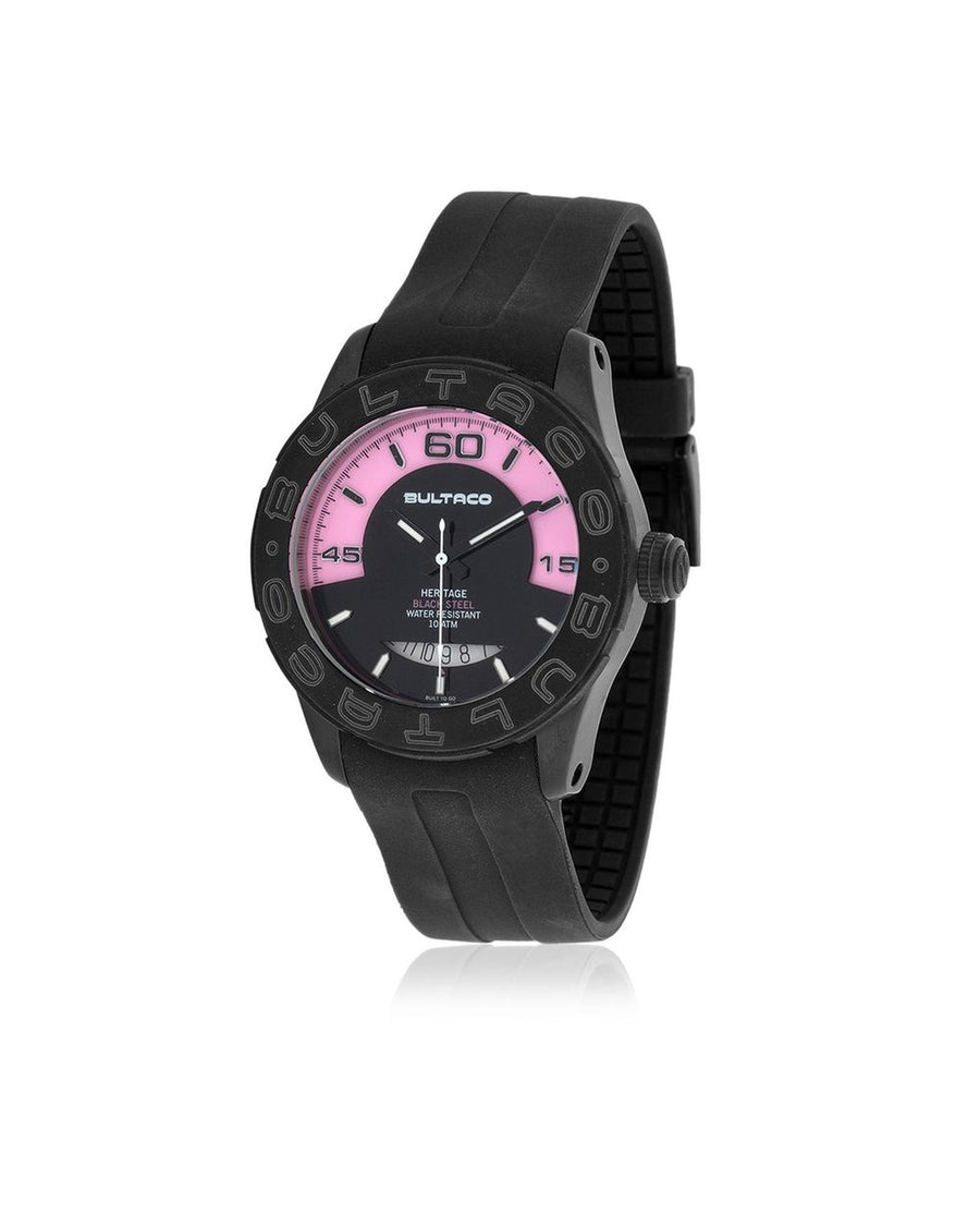 Bultaco Women's Black Rubber Watch - One Size