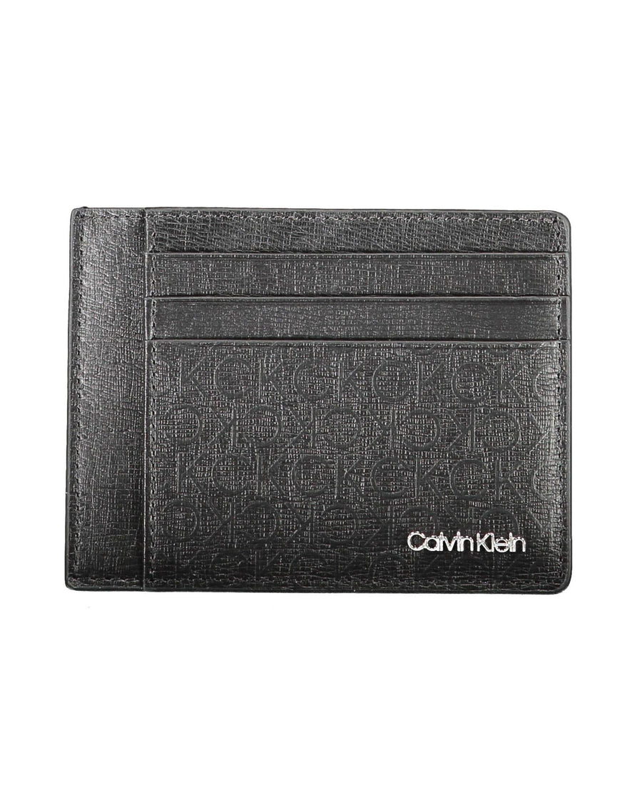 Calvin Klein Men's Black Polyester Wallet - One Size