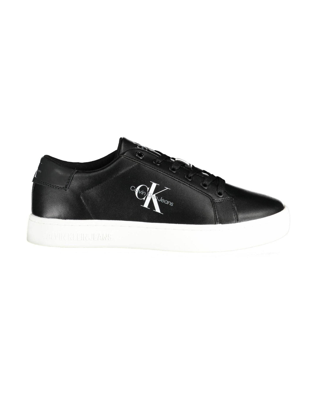 Calvin Klein Men's Black Polyester Sneaker - 43 EU