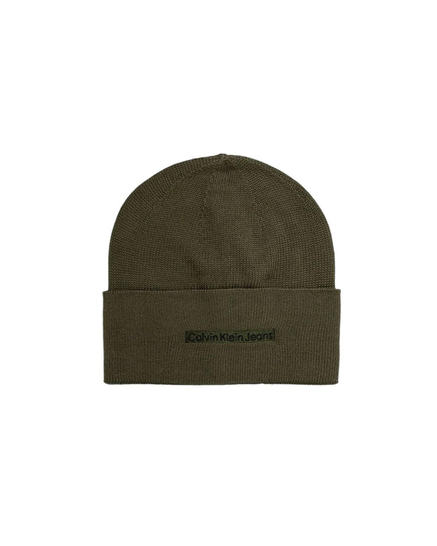 Calvin Klein Jeans Men's Green Cotton Hats & Cap - One Size
