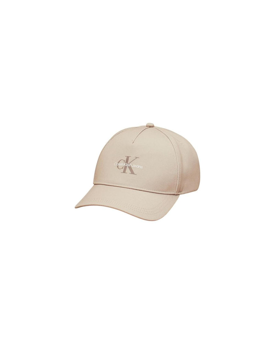 Calvin Klein Jeans Men's Beige Recycled Polyester Hats & Cap - One Size