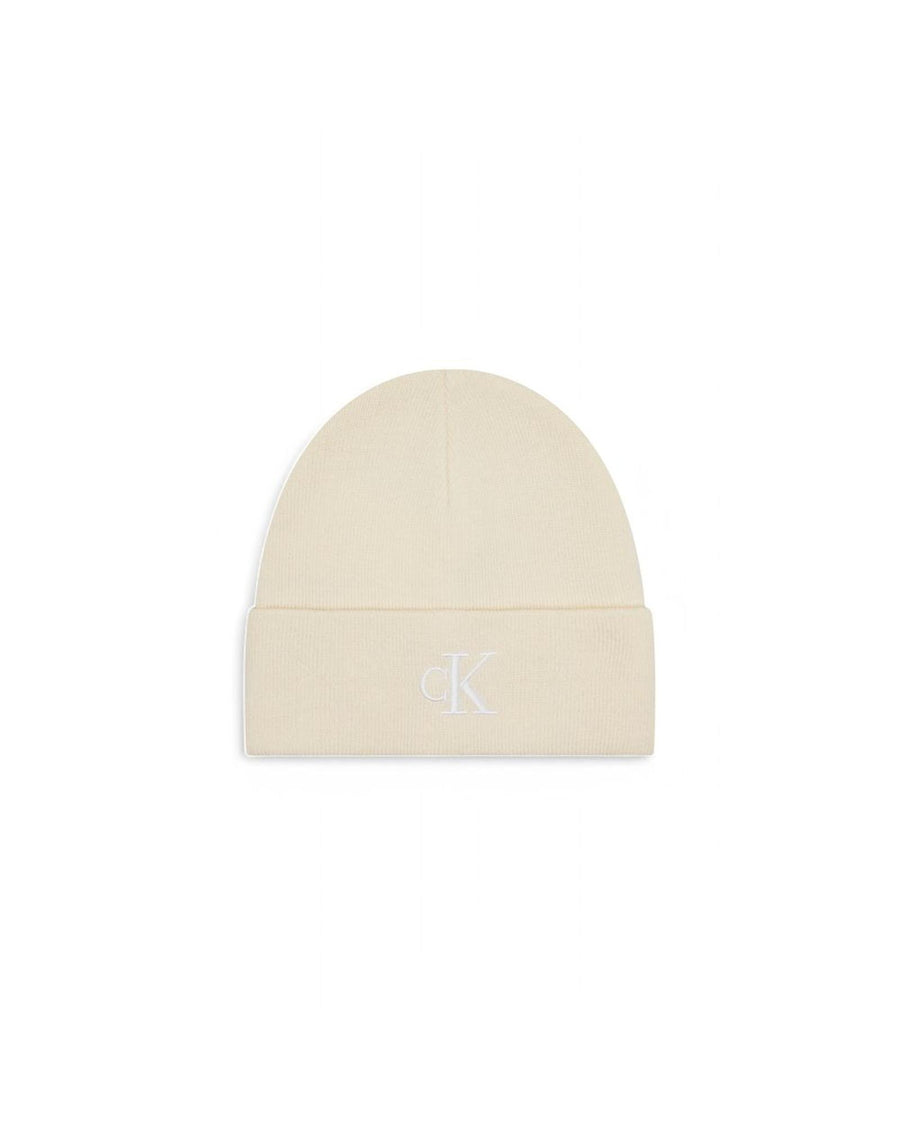 Calvin Klein Women's Cream Recycled Polyester Hat - One Size