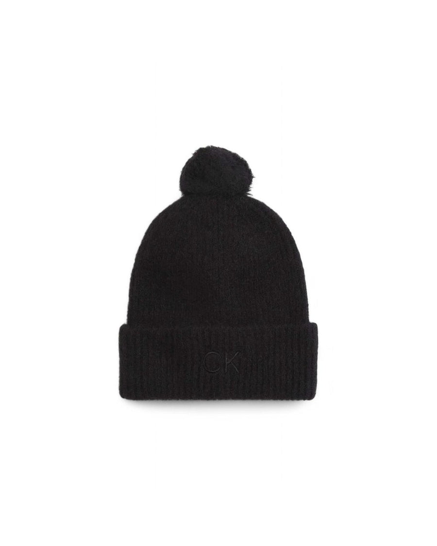 Calvin Klein Women's Black Alpaca Hat - One Size
