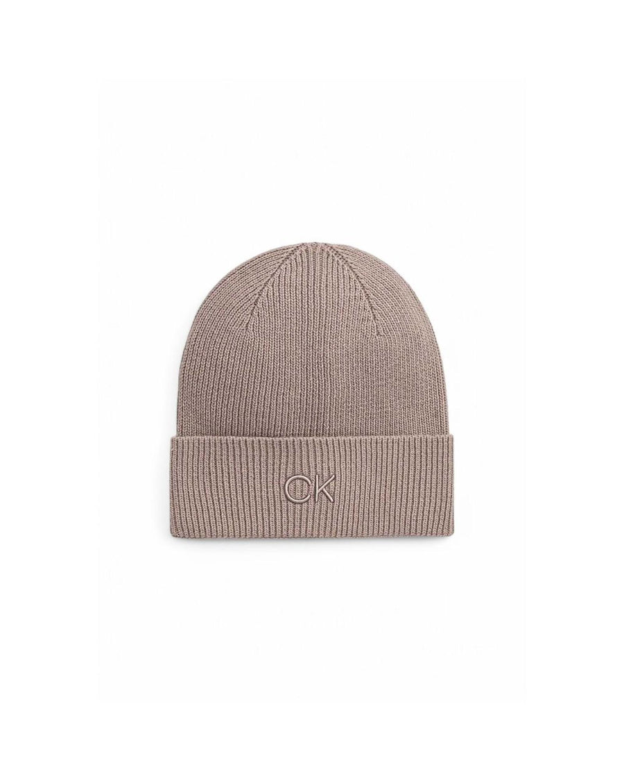 Calvin Klein Women's Beige Organic Cotton Hat - One Size