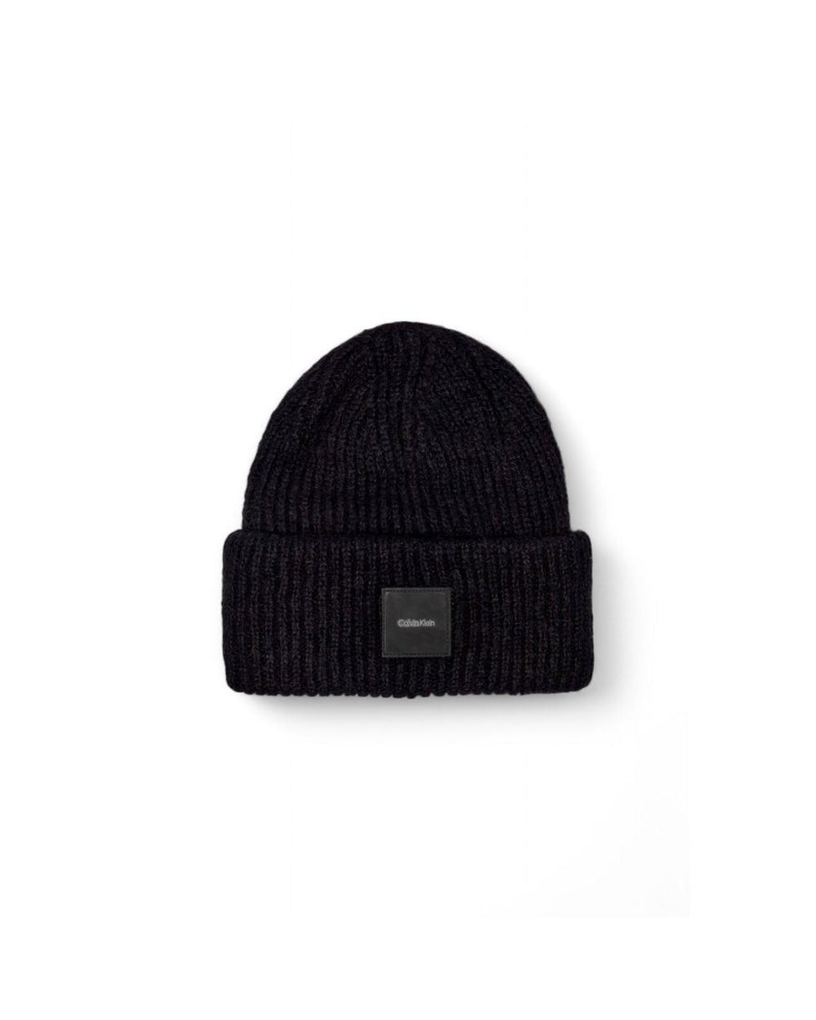 Calvin Klein Men's Black Alpaca Hats & Cap - One Size