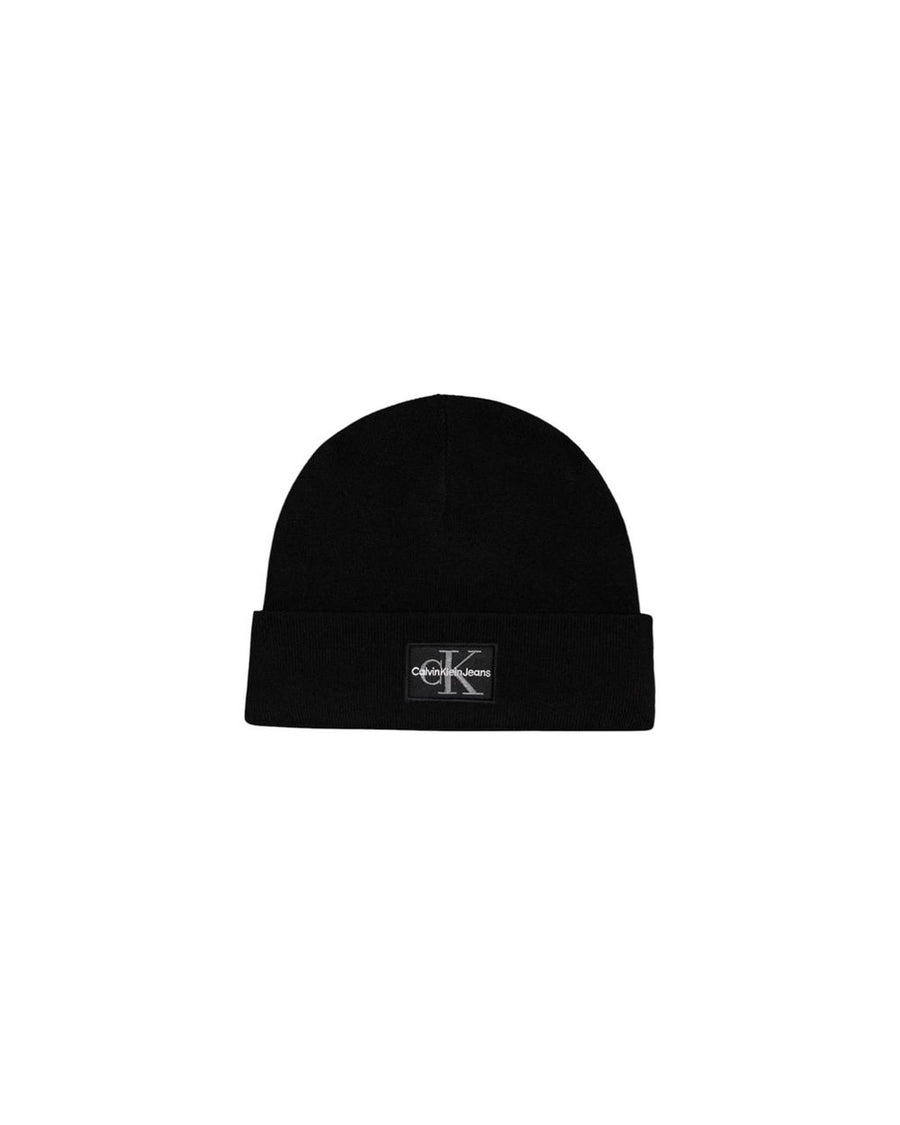 Calvin Klein Jeans Men's Black Cotton Hats & Cap - One Size