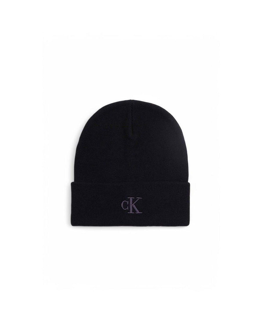 Calvin Klein Jeans Men's Black Wool Hats & Cap - One Size