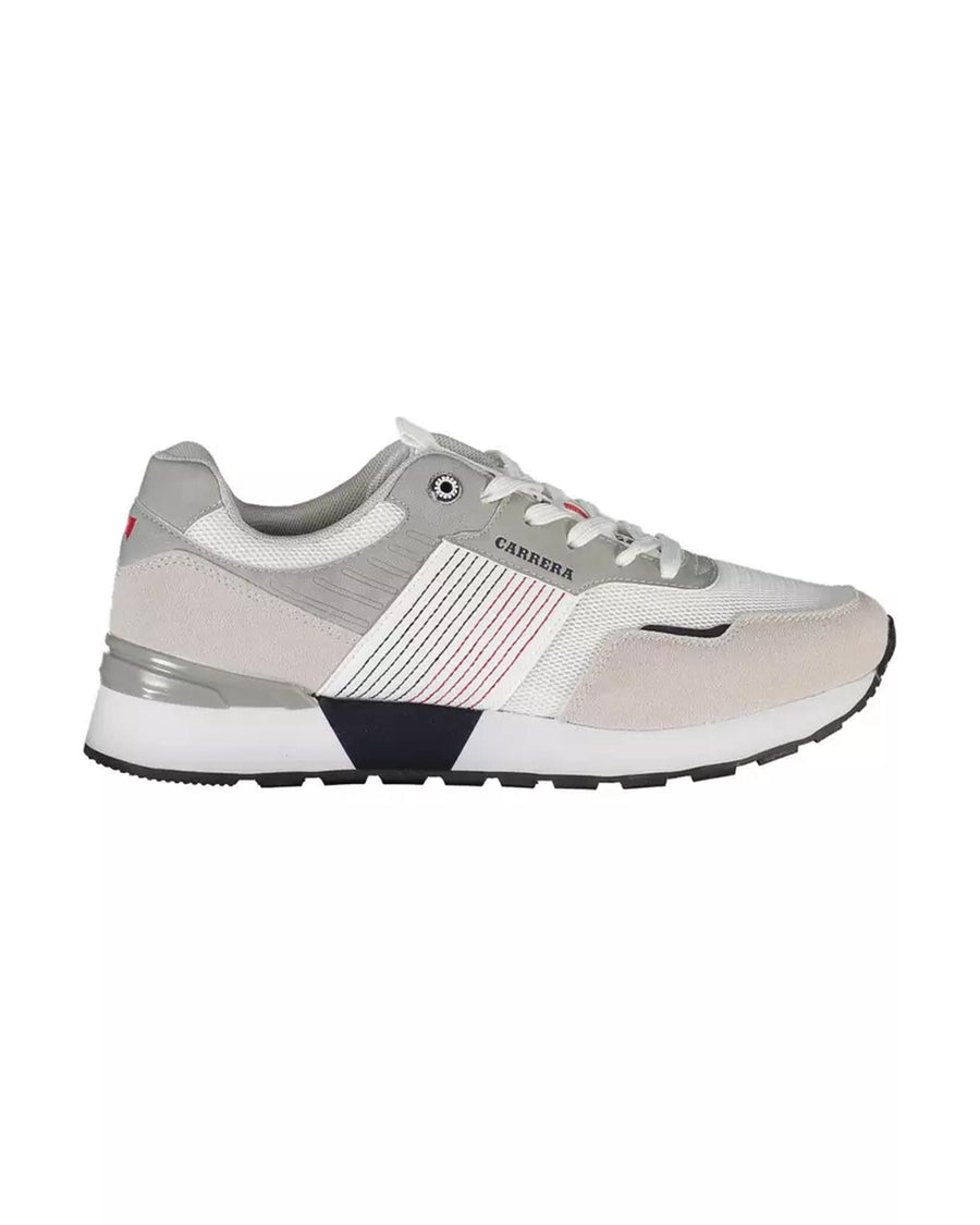 Carrera Men's White Polyester Sneaker - 44 EU