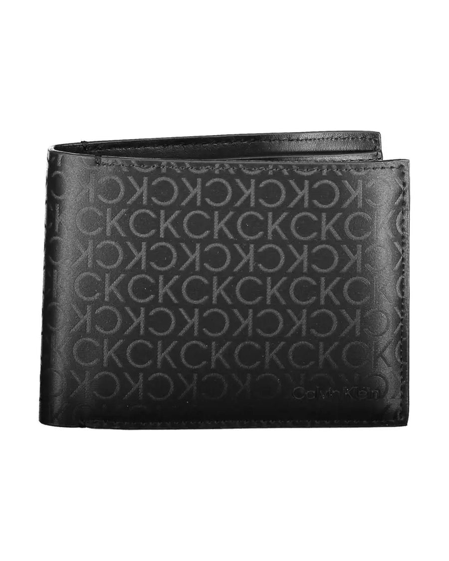 Calvin Klein Men's Black Polyester Wallet - One Size