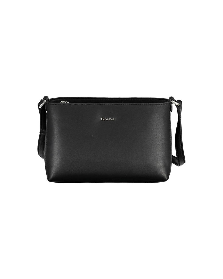 Calvin Klein Women's Black Polyester Handbag - One Size