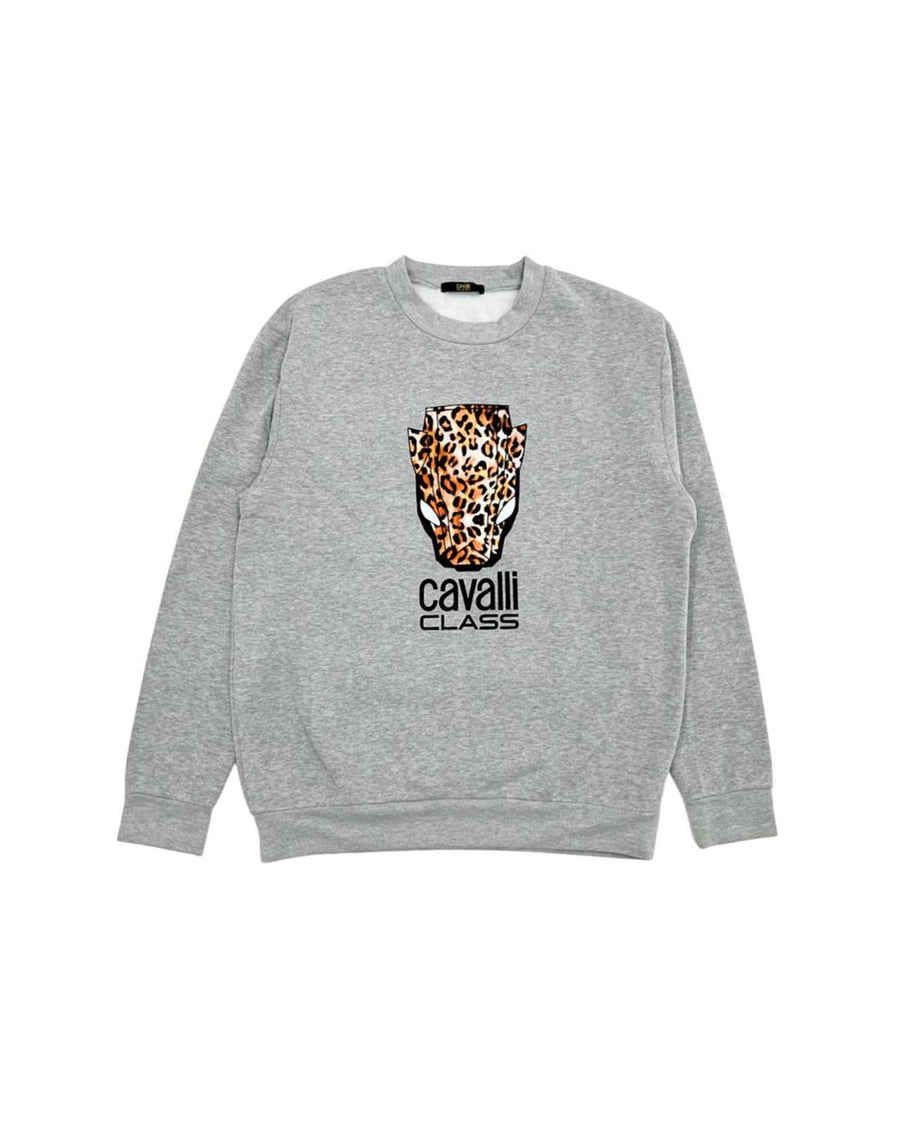 Cavalli Class Women's Gray Polyester Sweater - XS