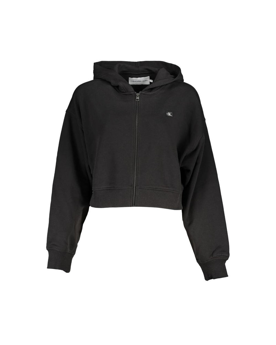 Calvin Klein Women's Black Cotton Sweater - L