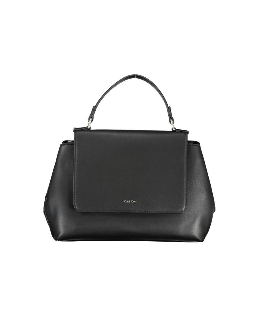 Calvin Klein Women's Black Polyester Handbag - One Size