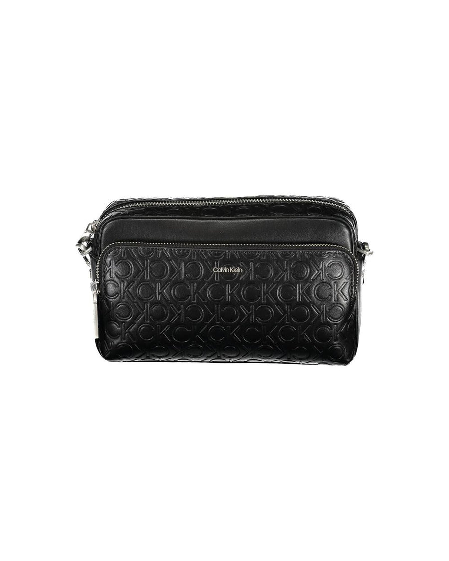 Calvin Klein Women's Black Polyester Handbag - One Size