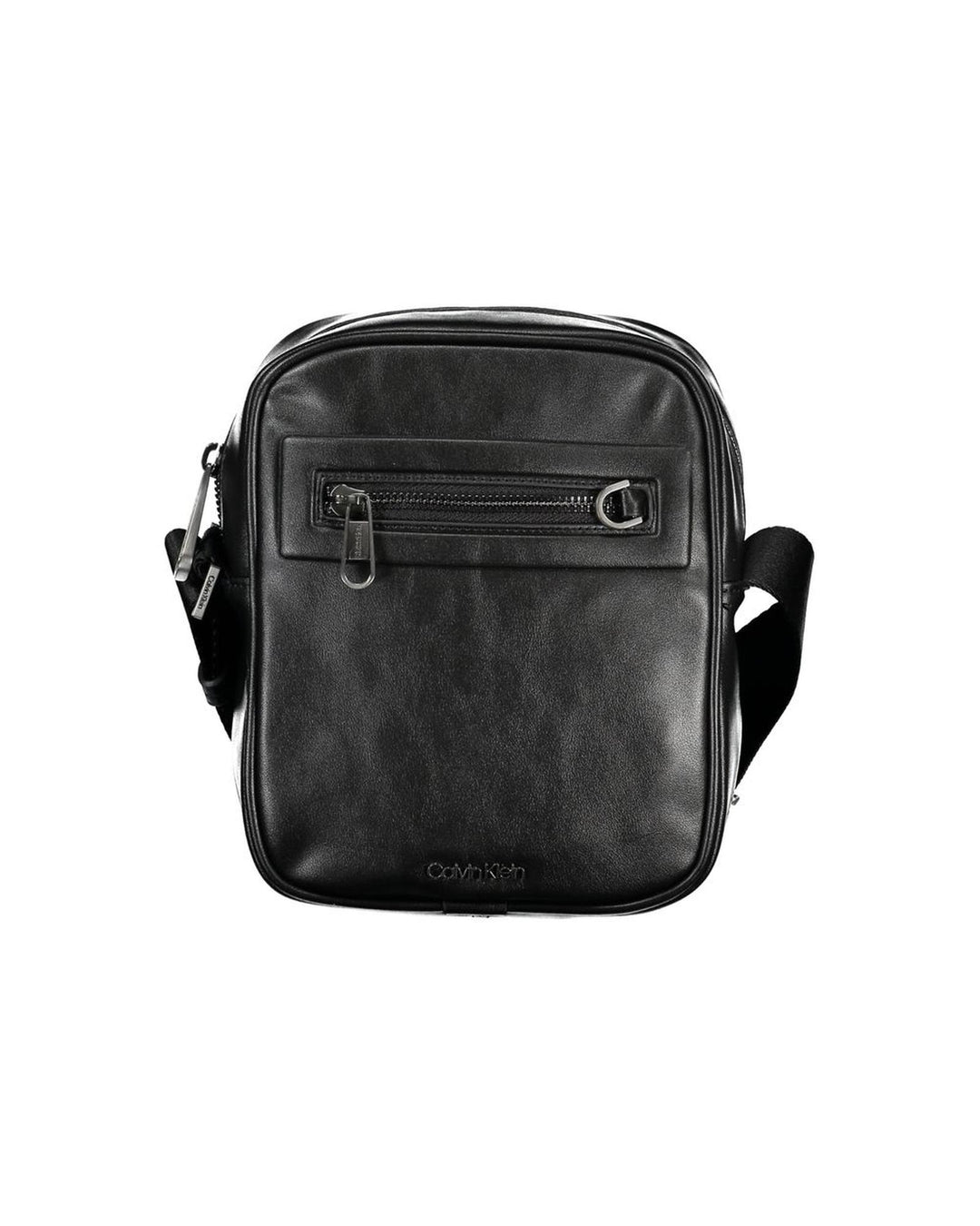 Calvin Klein Men's Black Polyester Shoulder Bag - One Size