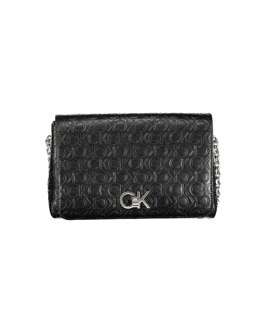 Calvin Klein Women's Black Polyester Handbag - One Size