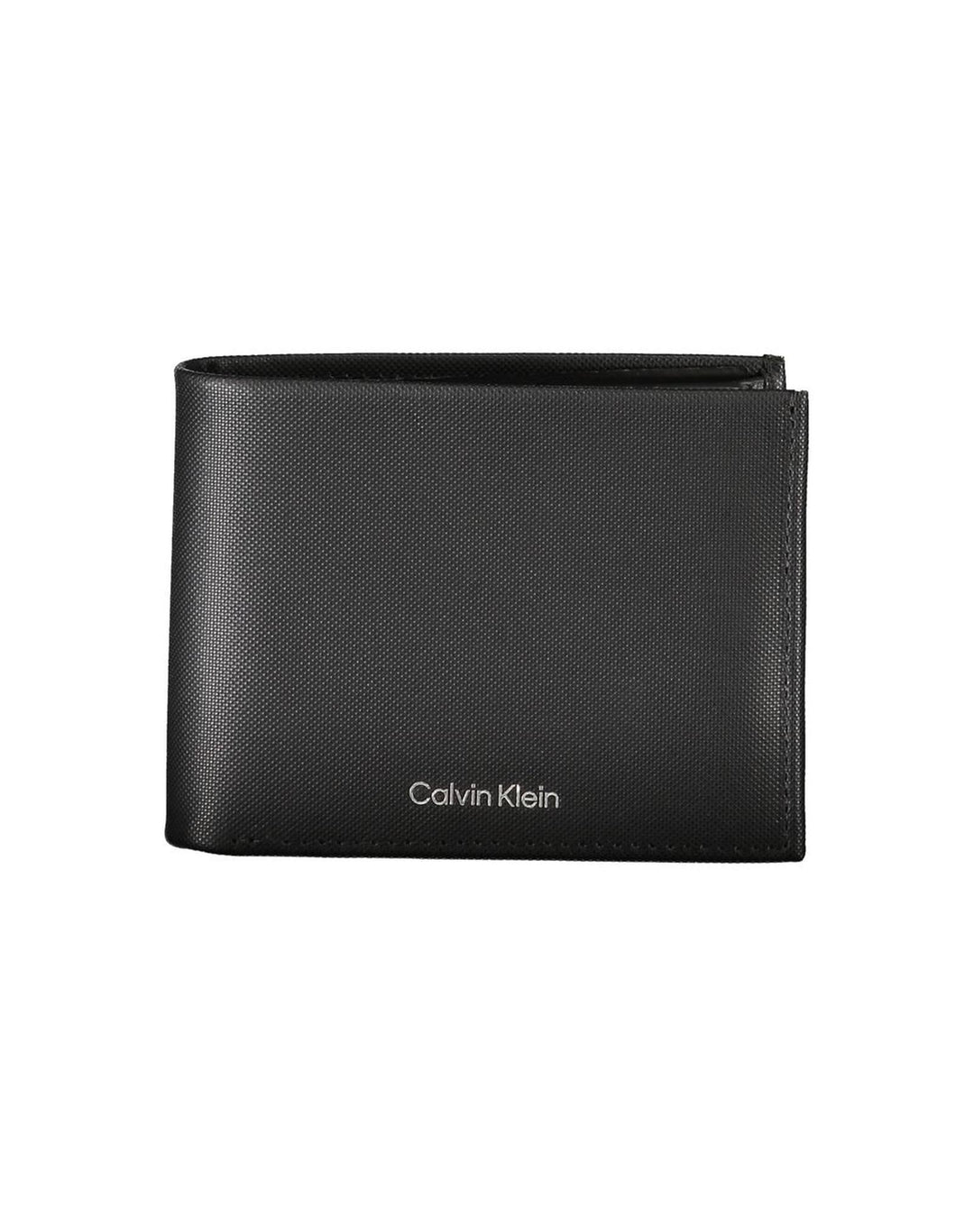 Calvin Klein Men's Black Leather Wallet - One Size