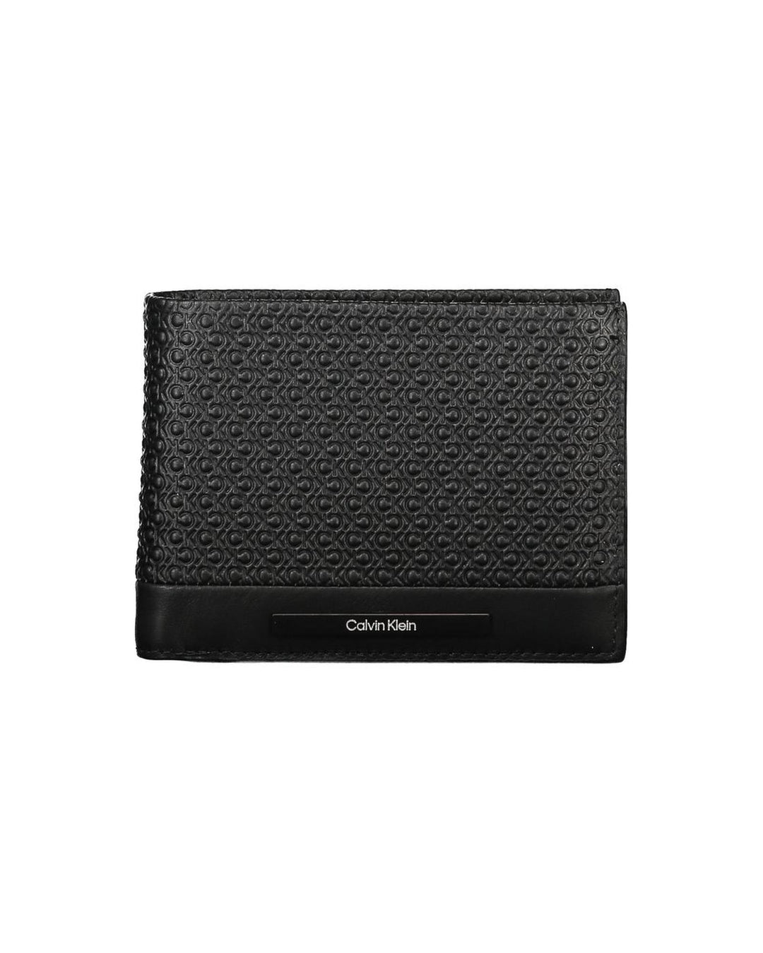 Calvin Klein Men's Black Leather Wallet - One Size