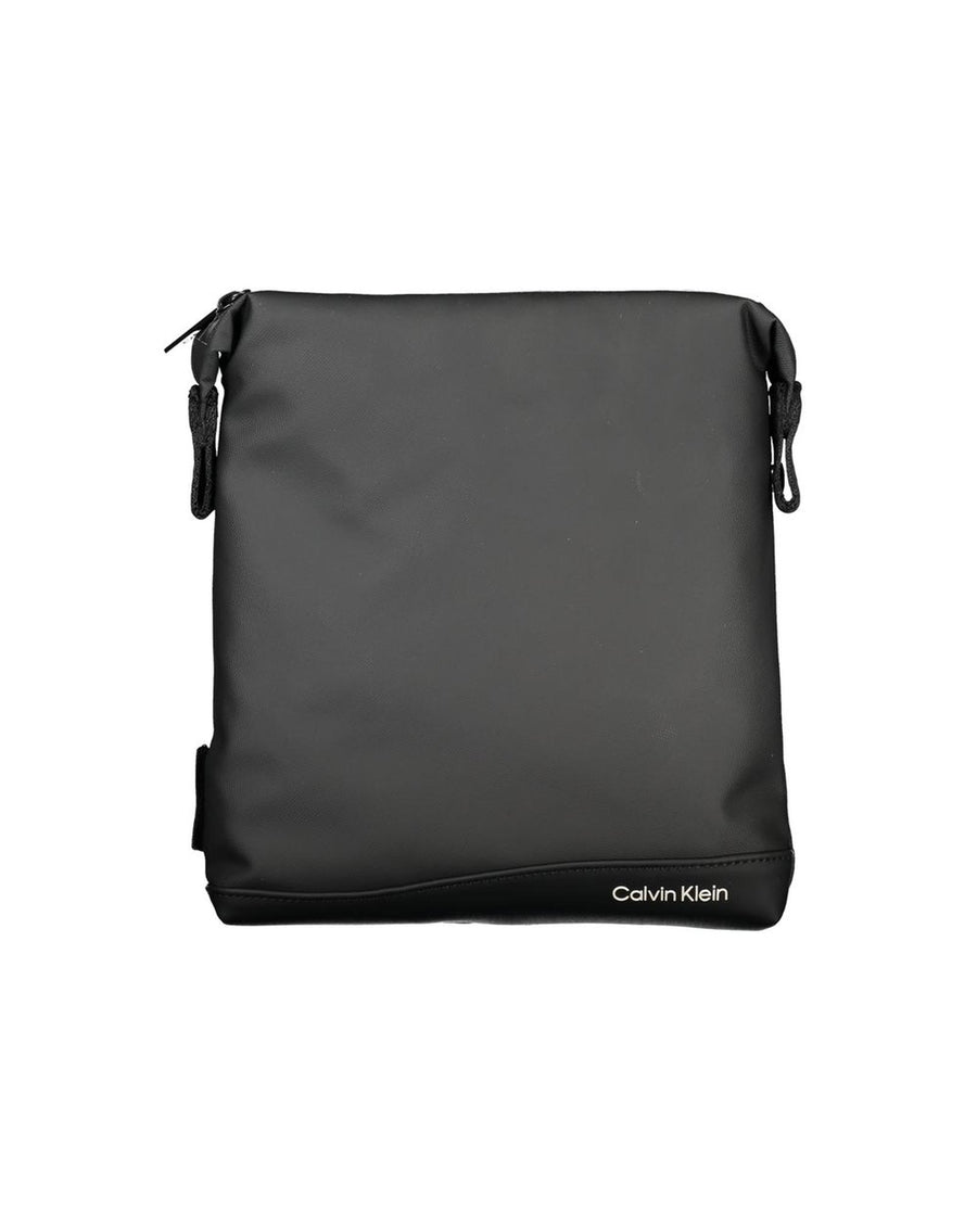 Calvin Klein Men's Black Polyester Shoulder Bag - One Size