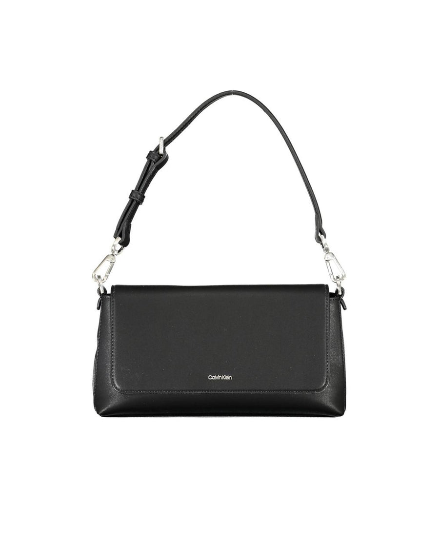 Calvin Klein Women's Black Polyester Handbag - One Size
