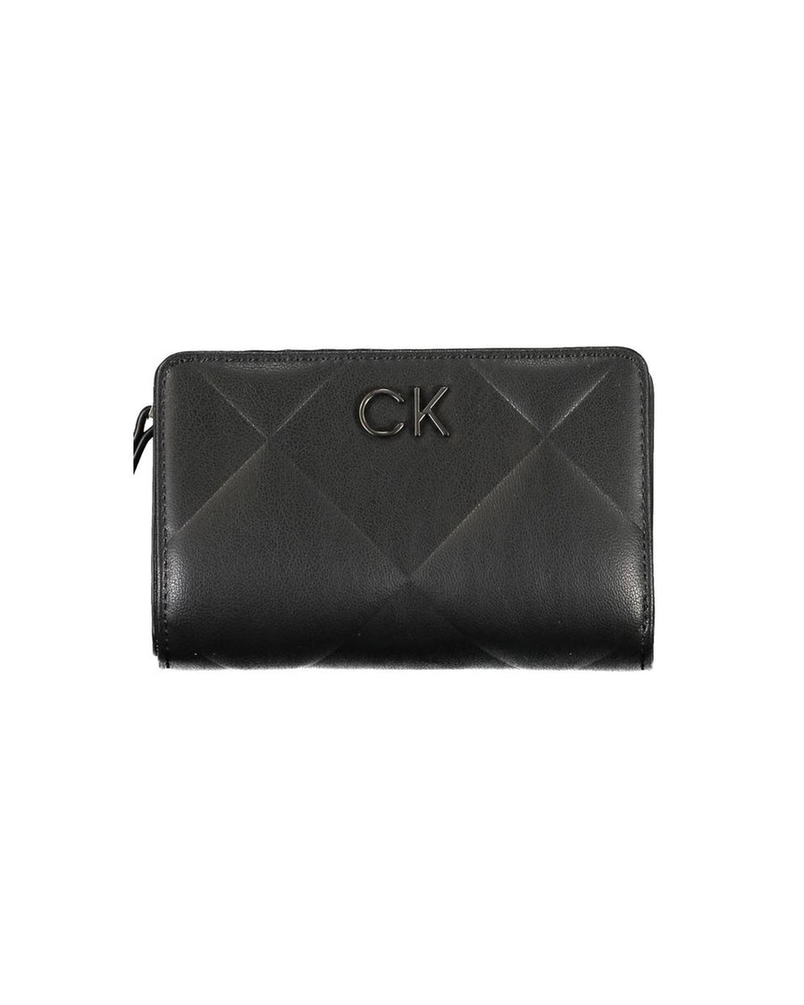 Calvin Klein Women's Black Polyester Wallet - One Size