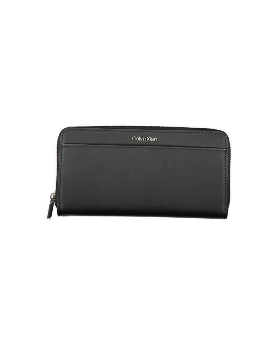 Calvin Klein Women's Black Polyester Wallet - One Size