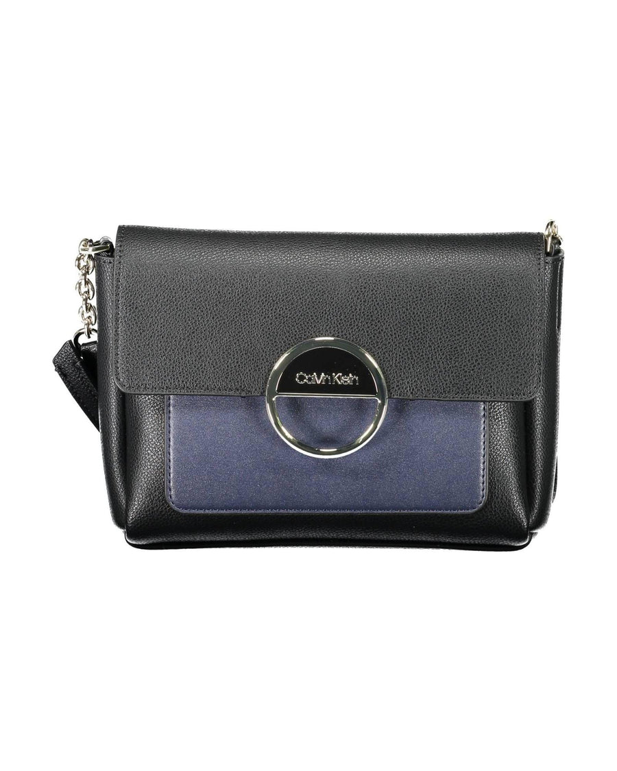 Calvin Klein Women's Chic Contrasting Detail Shoulder Bag - One Size