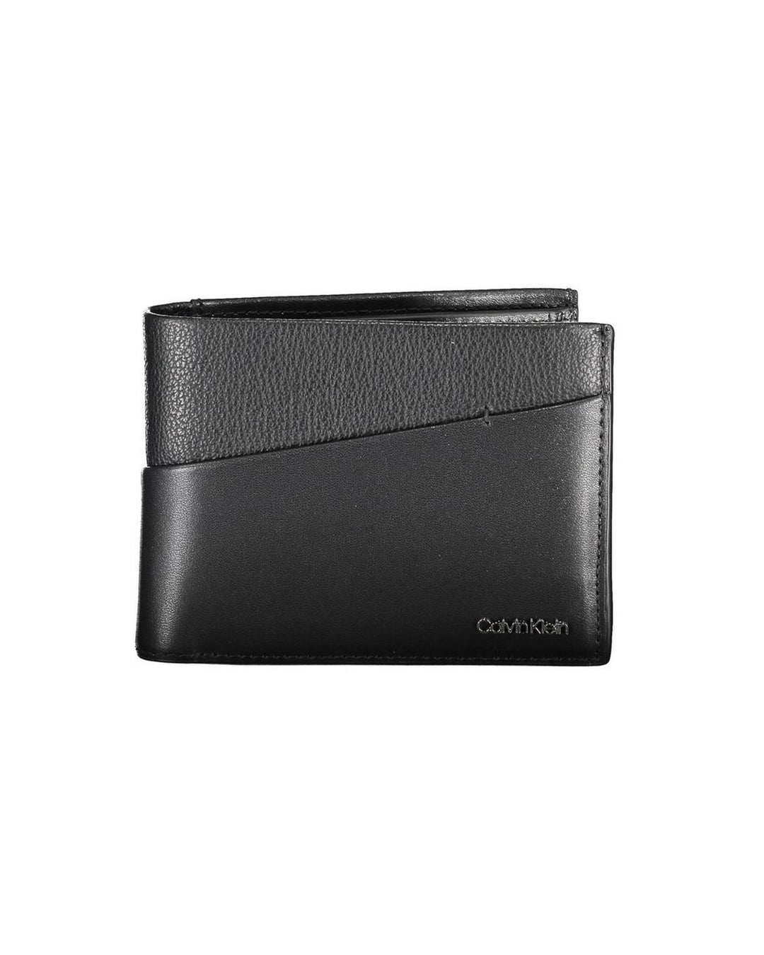 Calvin Klein Men's Black Leather Wallet - One Size