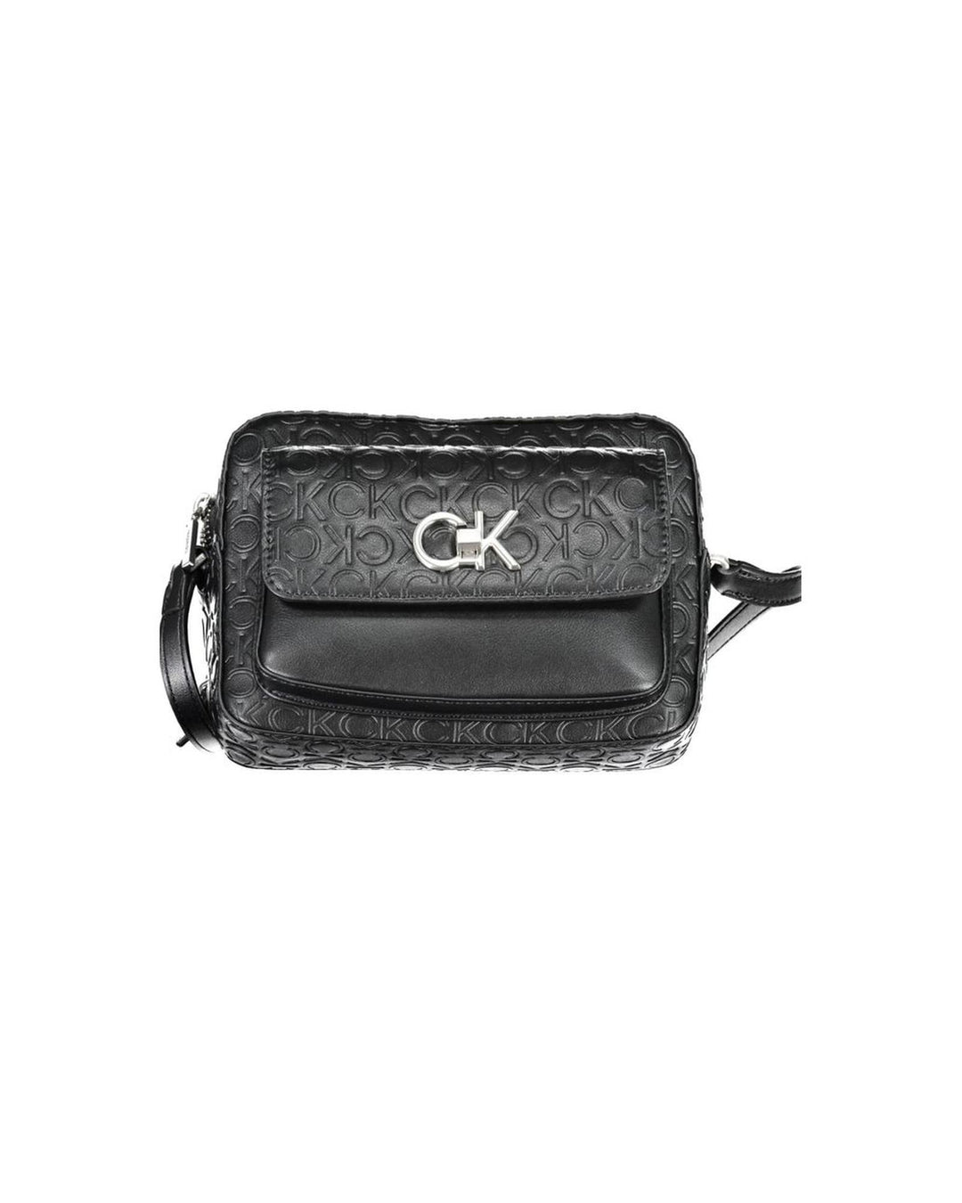 Calvin Klein Women's Black Polyester Handbag - One Size