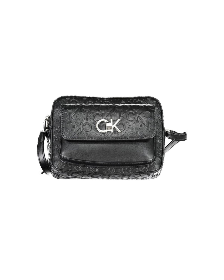 Calvin Klein Women's Black Polyester Handbag - One Size