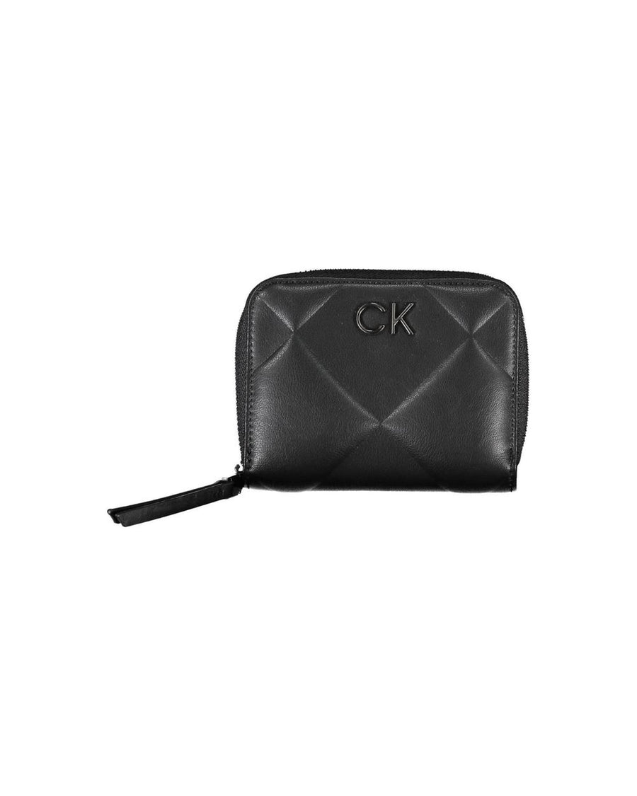 Calvin Klein Women's Black Polyester Wallet - One Size