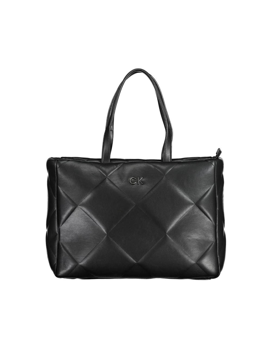Calvin Klein Women's Black Polyester Handbag - One Size