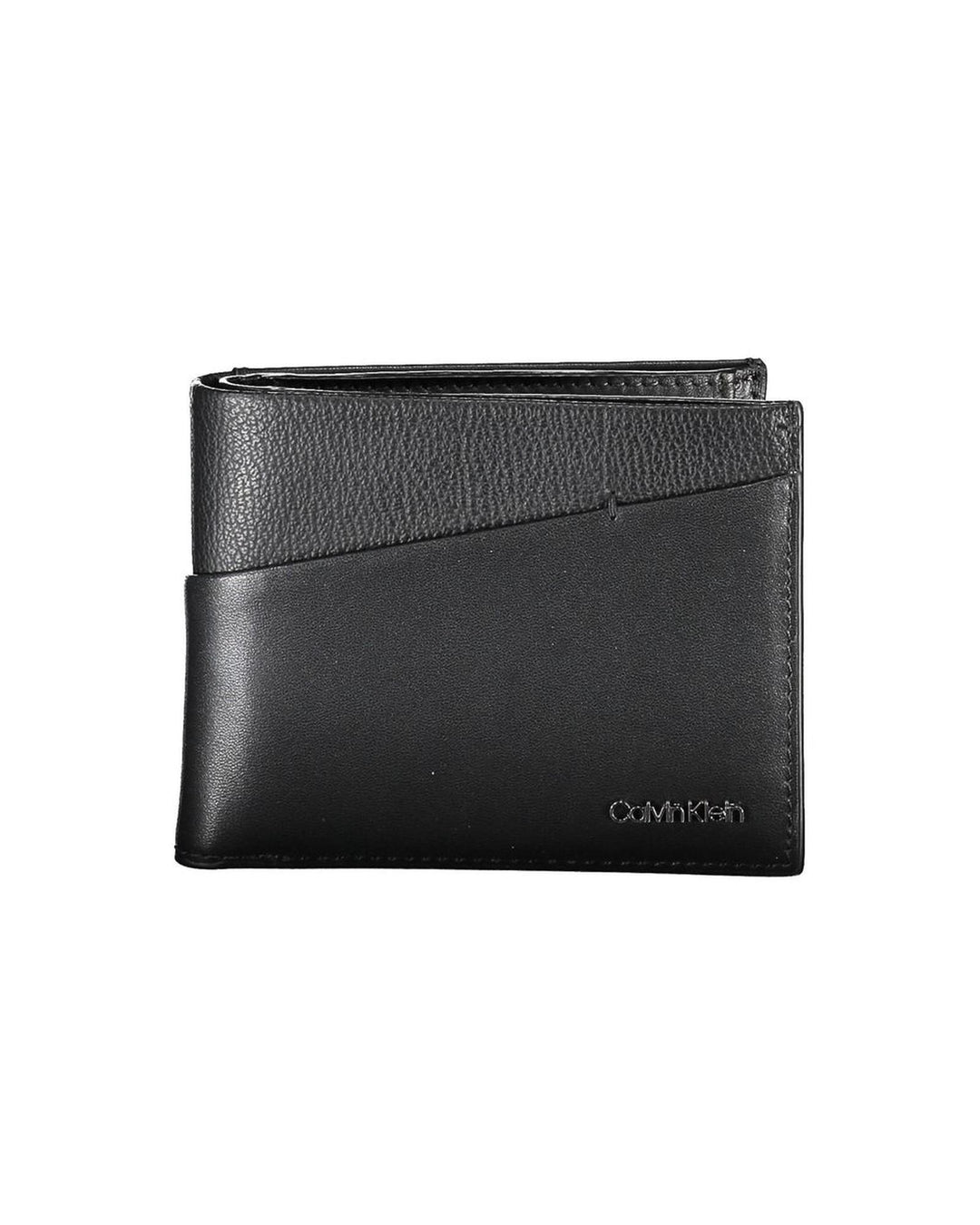 Calvin Klein Men's Black Leather Wallet - One Size