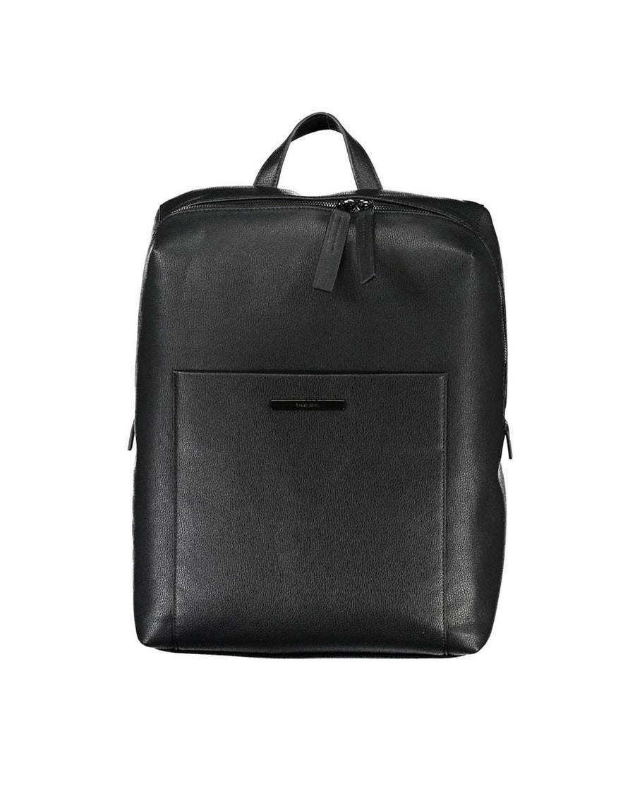 Calvin Klein Men's Black Polyester Backpack - One Size