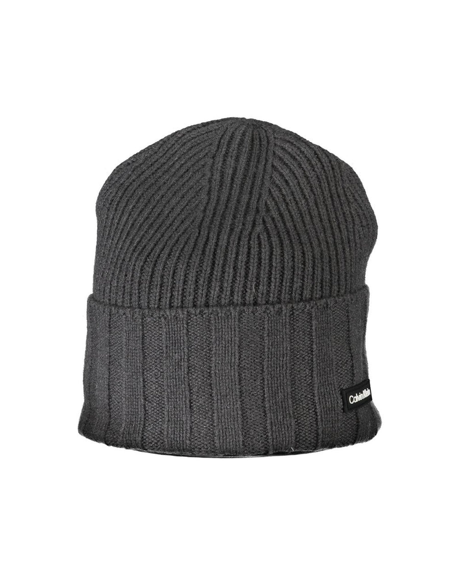 Calvin Klein Men's Gray Polyamide Hats & Cap - One Size
