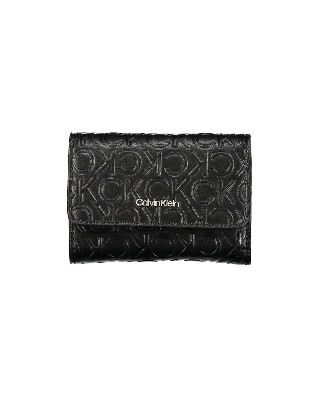 Calvin Klein Women's Black Polyester Wallet - One Size