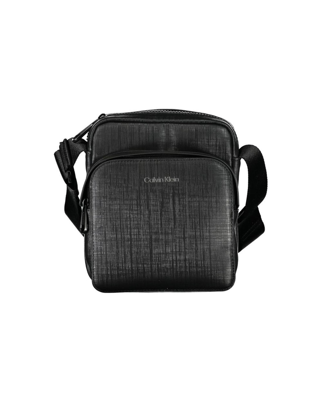 Calvin Klein Men's Black Polyester Shoulder Bag - One Size